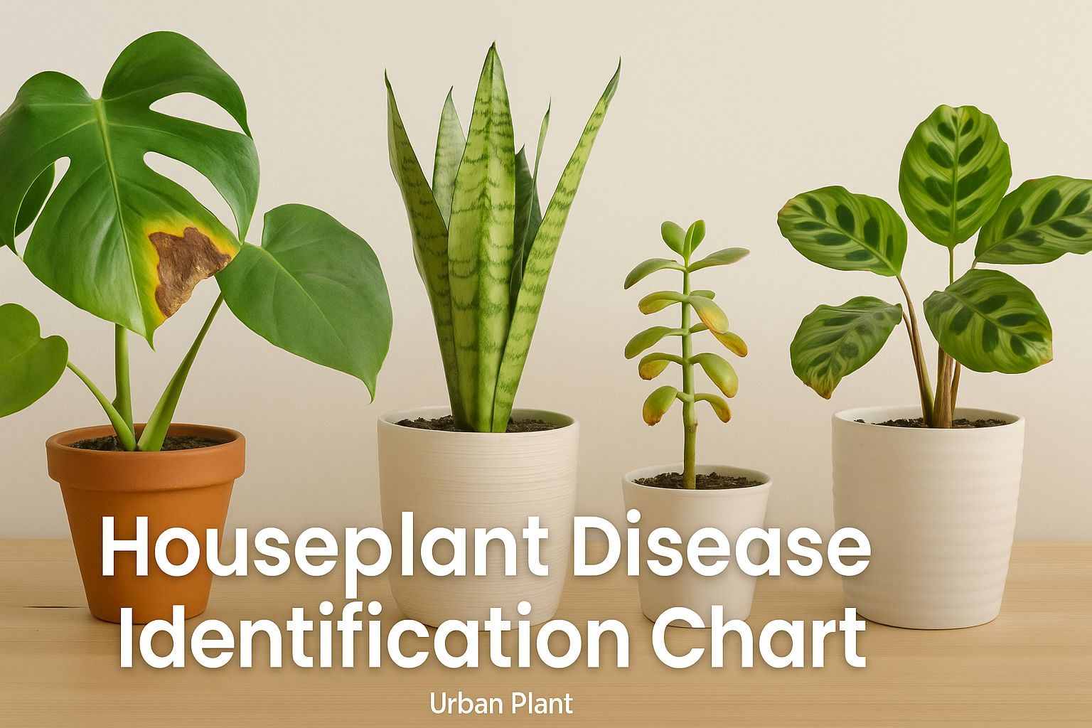 Houseplant Disease Identification Chart - Urban Plant
